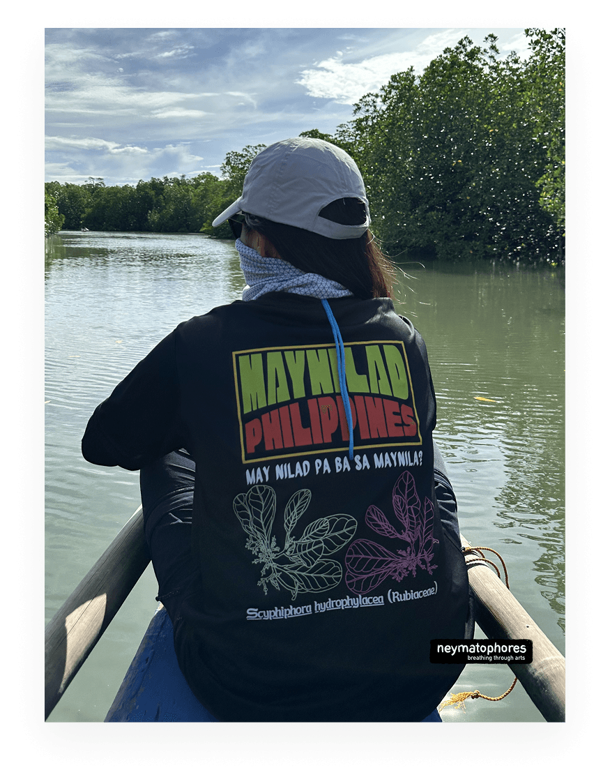 Scyphiphora (Maynilad) Noir Noir shirt